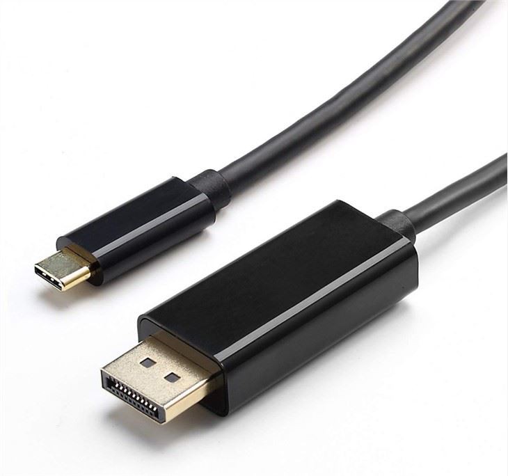 USB C: n näyttöporttikaapeli 4k, 1200 Hz